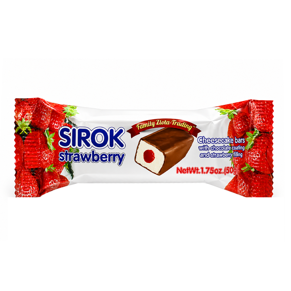 Glazed Cheesebar Strawberry – 1.76 oz (50gr)